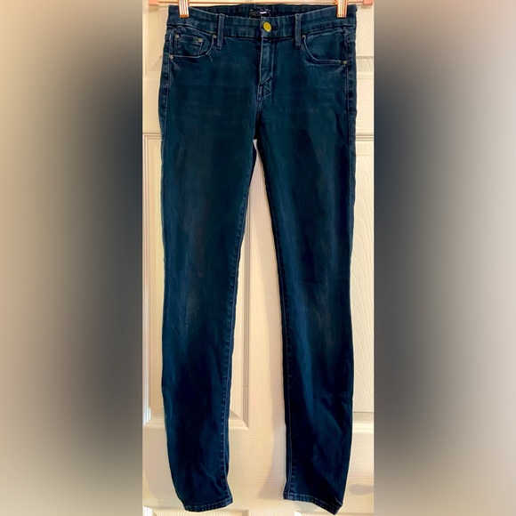 MOTHER Denim - Mother denim jeans 26 The Looker skinny in Not Guilty dark blue wash Stretch
